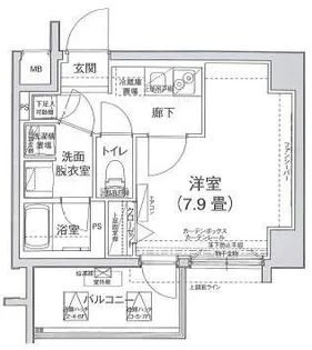 東京都墨田区太平1丁目【マンション】の間取り
