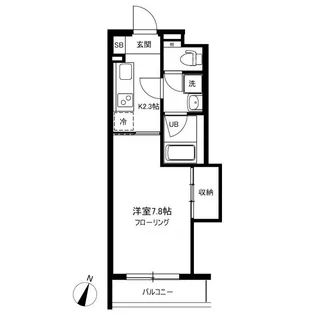 東京都豊島区巣鴨1丁目【マンション】の間取り