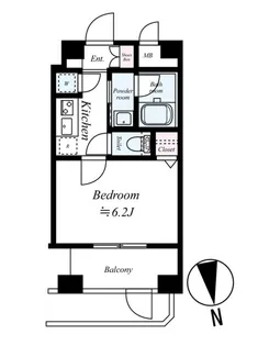 東京都千代田区神田錦町3丁目【マンション】の間取り