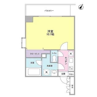 東京都千代田区一番町【マンション】の間取り