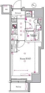 東京都北区東十条4丁目【マンション】の間取り