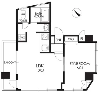 東京都豊島区上池袋3丁目【マンション】の間取り
