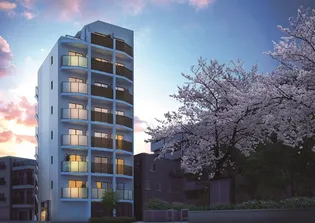 東京都新宿区山吹町【マンション】の外観