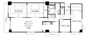 ロイヤルメゾン岩崎町【301号室】の間取り