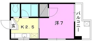 レーベンイケダ第3 ビル【505号室】の間取り
