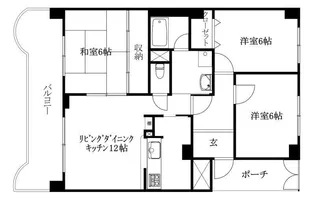 ラ ルミエール【505号室】の間取り