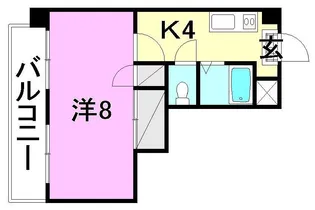メゾン桑原【501号室】の間取り