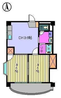 メゾン夢来【205号室】の間取り