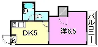 メゾンスバルPART1【202号室】の間取り