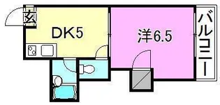 メゾンスバルpart1【303号室】の間取り