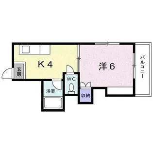 オックスフォードサーカス3【302号室】の間取り
