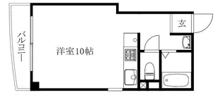 グランシェル三番町【203号室】の間取り