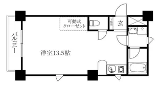 ベルハイム38【201号室】の間取り