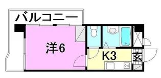 富士樋又ビル【207号室】の間取り