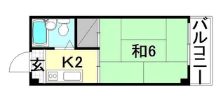 坊ちゃんハイツ【302号室】の間取り