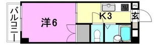 第3永井マンション【206号室】の間取り