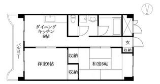 第1ミサワハイツ【103号室】の間取り