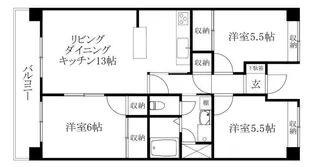 竹乃井ビル【203号室】の間取り