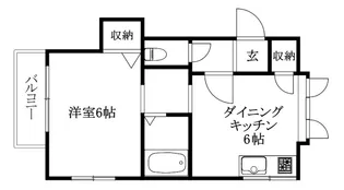 セフィラEDO【101号室】の間取り