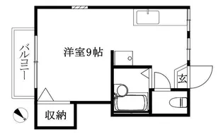 セフィラEDO【207号室】の間取り
