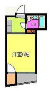 1Kの間取り画像