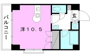 サンライズ豊坂【403号室】の間取り