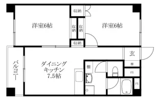 ピュアヒルズコート【401号室】の間取り