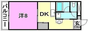 グレース88【207号室】の間取り