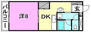 グレース88【303号室】の間取り
