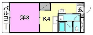 グレース88【307号室】の間取り