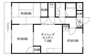 ティアラ【303号室】の間取り