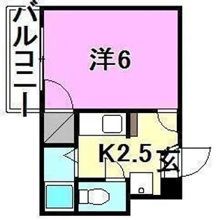 オレンジコート土居田【205号室】の間取り