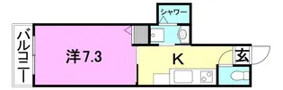 R2マンション【302号室】の間取り