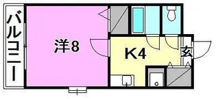 メゾン・ド・エラン【307号室】の間取り