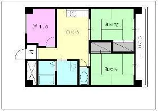 倖久三番町ビル【504号室】の間取り