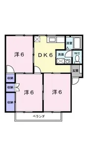 サン シティ【203号室】の間取り