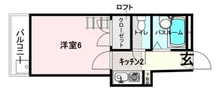 プレシアス紅葉町【202号室】の間取り