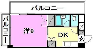 ジョイフル第3今市【801号室】の間取り