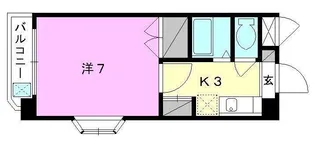 ジョイフル第3小坂【306号室】の間取り