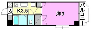 ベルメゾン古川1【306号室】の間取り