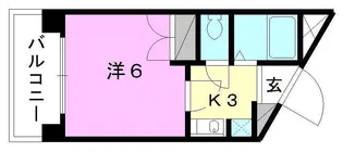 Selene三番館【307号室】の間取り
