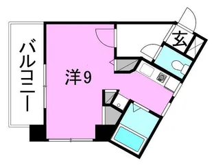 Selene三番館【410号室】の間取り