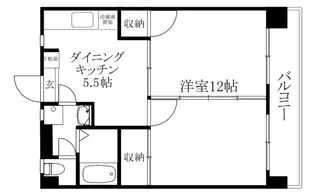 プチメゾン竹内II【305号室】の間取り