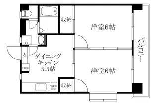 プチメゾン竹内II【501号室】の間取り