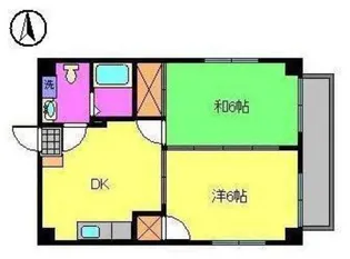 シャトレー大手町【301号室】の間取り