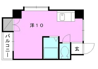 第2菊池ビル【204号室】の間取り