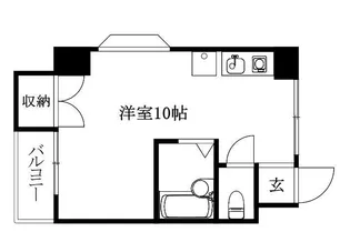 第2菊池ビル【304号室】の間取り