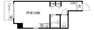 グレースK【101号室】の間取り