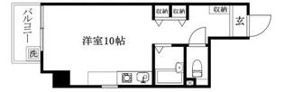 グレースK【301号室】の間取り