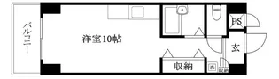 グレースK【403号室】の間取り